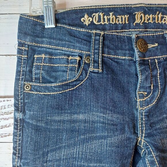 Urban Heritage Size 3 Low Rise Bootcut Jeans - Picture 4 of 14